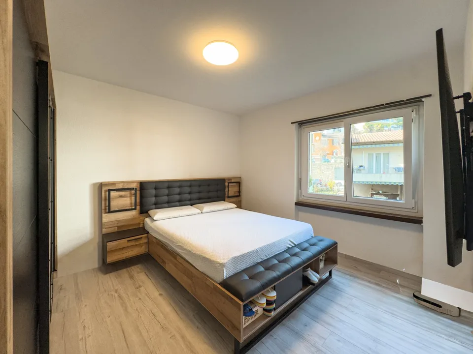 Wohnung 3.5 Zimmer mit teilweisem Seeblick in Melide