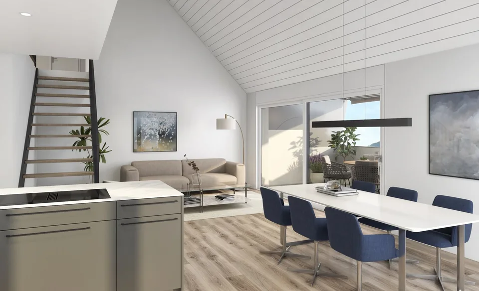 Moderne 4.5-Zimmer-Dachgeschosswohnung mit Galerie an ruhiger Lage von Etziken – Foto 10 von 13