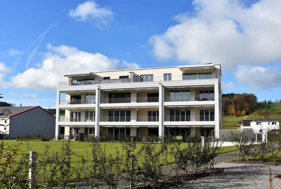Very quiet modern apartment with a magnificent view in Sitterdorf near Bischofszell