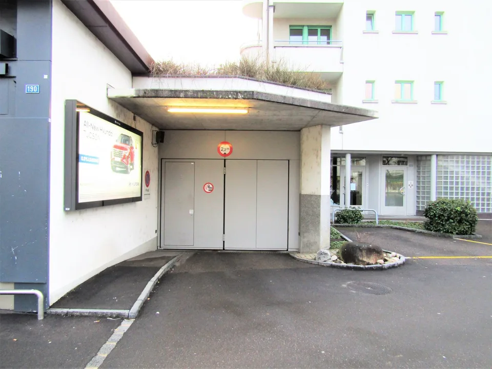 Parking space for motorcycle in Allschwil