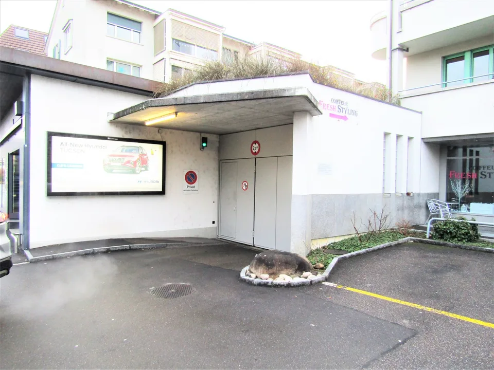 Parking space for motorcycle in Allschwil