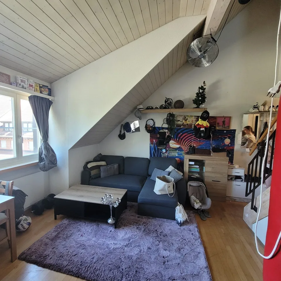 Gemütliche Wohnung ohne Balkon