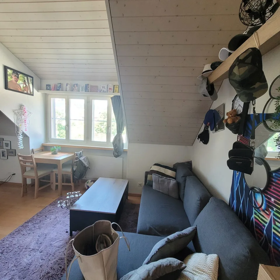 Gemütliche Wohnung ohne Balkon