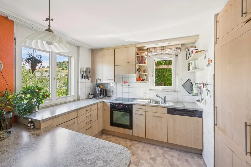 Desirable residential area in Gelterkinden with green oasis