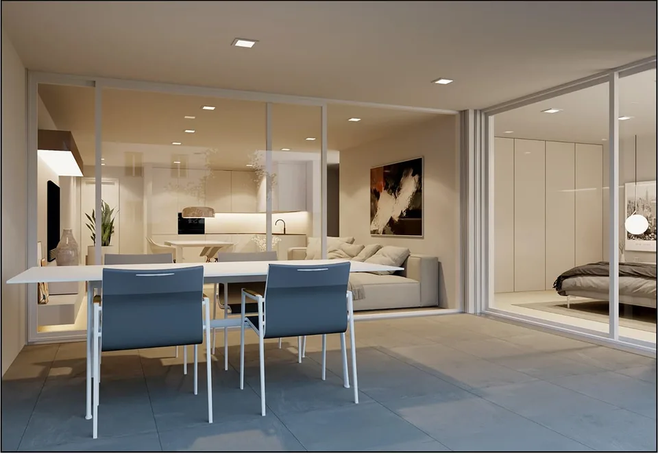Moderne 3-Zimmer-Neubauwohnung mit Balkon in Rivera