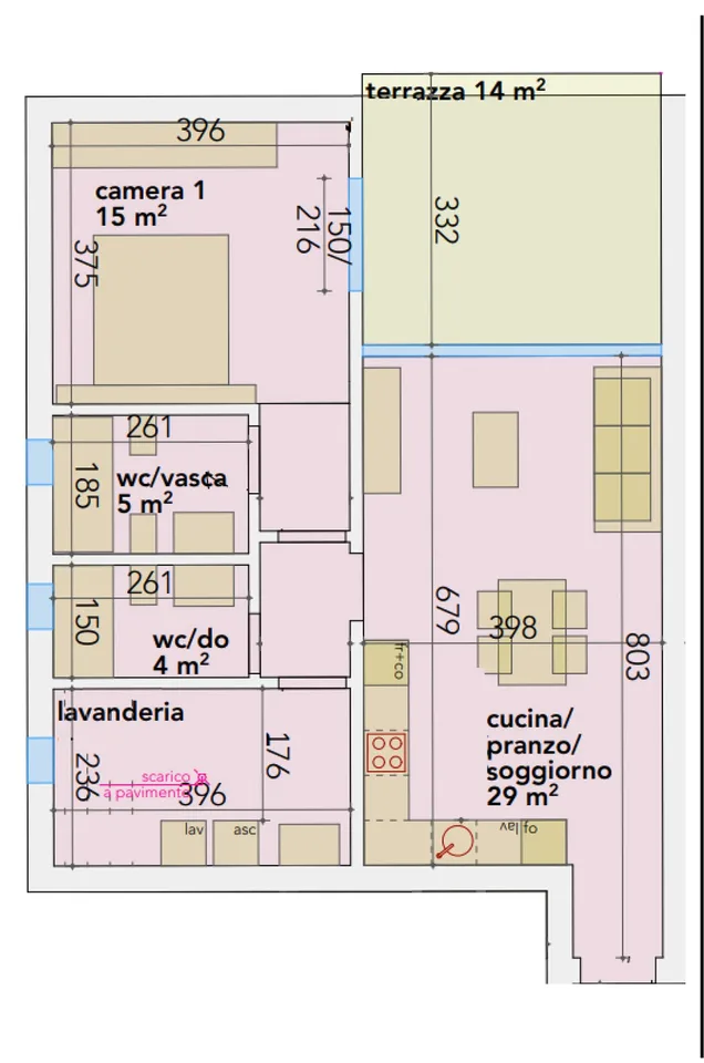 Moderne 3-Zimmer-Neubauwohnung mit Balkon in Rivera