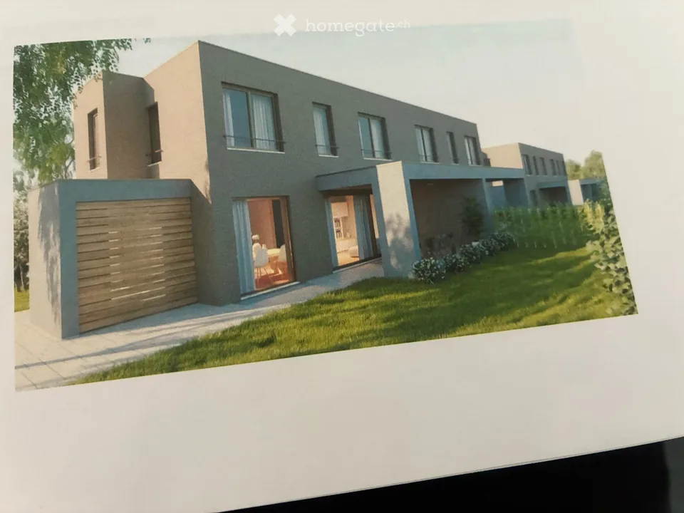 Modernes 4.5-Zimmer-Doppeleinfamilienhaus in Thal SG – Neubau 2023