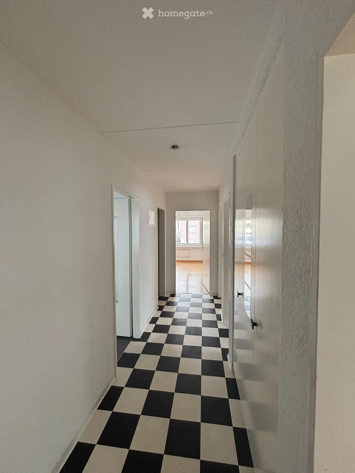 Bright and central apartment in Mels
