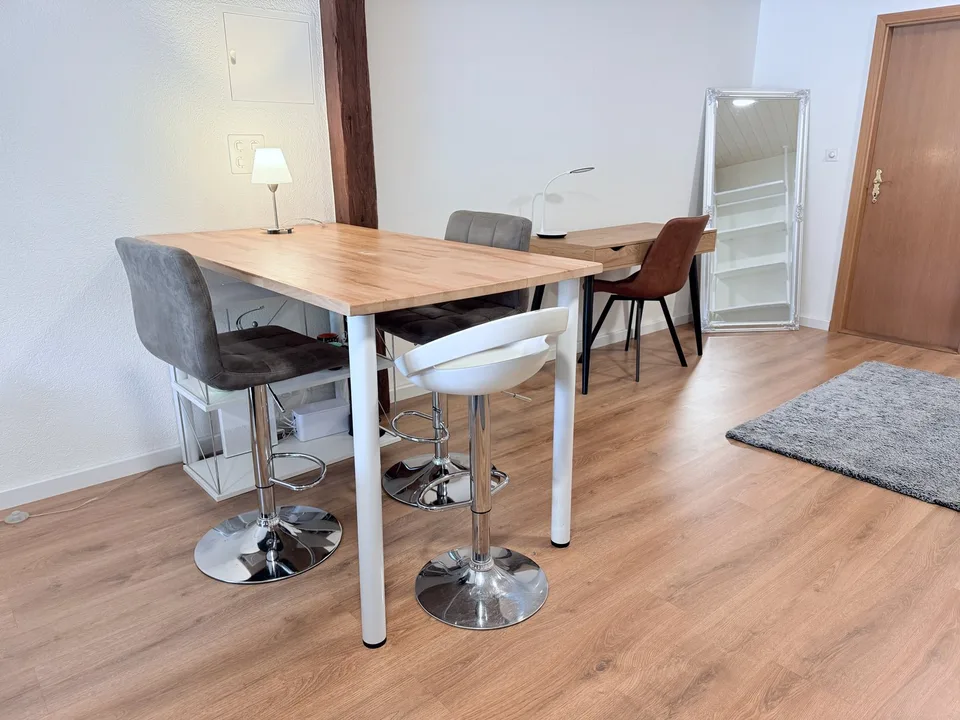 Furnished loft 1.5 rooms — special for students — 8 minutes by train from Delémont (HE-Arc)
