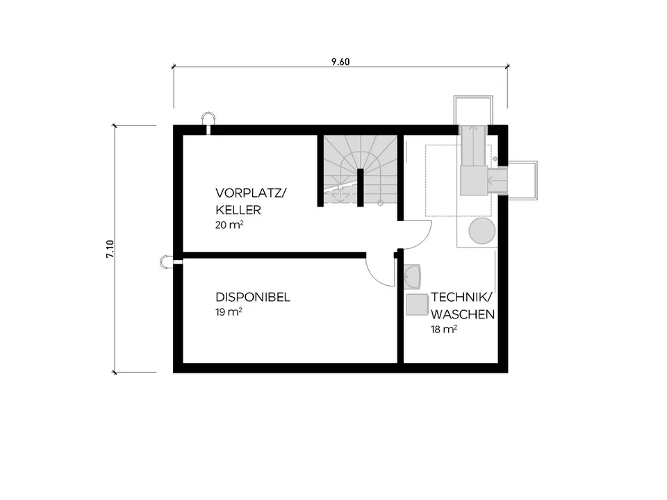 Progetto di costruzione nuova: casa unifamiliare indipendente in una posizione tranquilla!