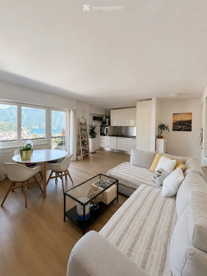 VISTA LAGO - Luminoso appartamento di 3.5 locali a Massagno