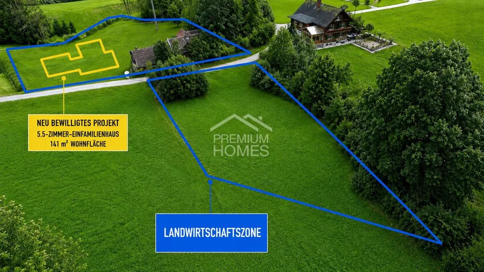 Attractive building land in a natural location