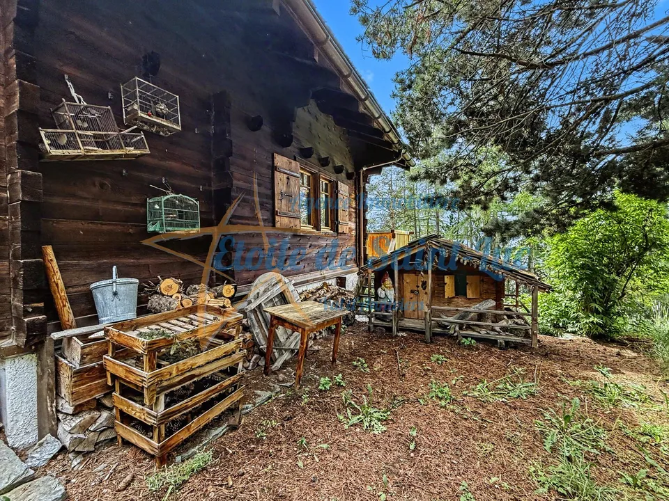 Superbe chalet et ses deux raccards