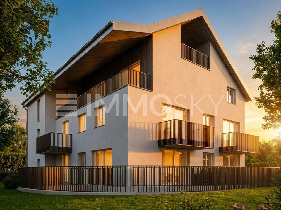 Der Komfort eines Hauses in einem neuen Duplex