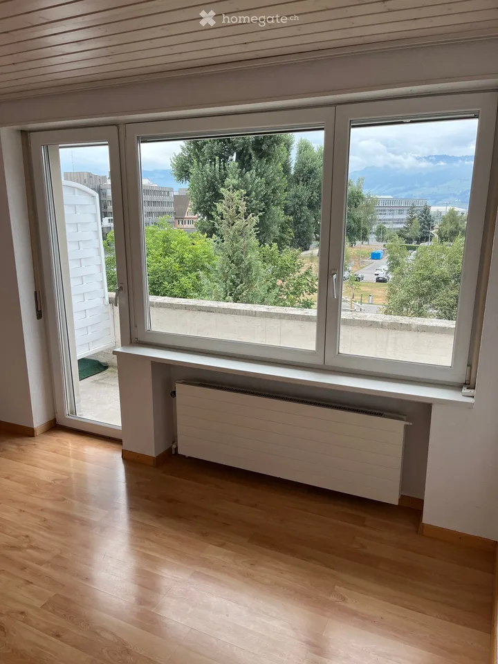Charmante 2.5-Zimmer-Dachwohnung mit Balkon in Rapperswil SG     ( beim Sonnenhof )