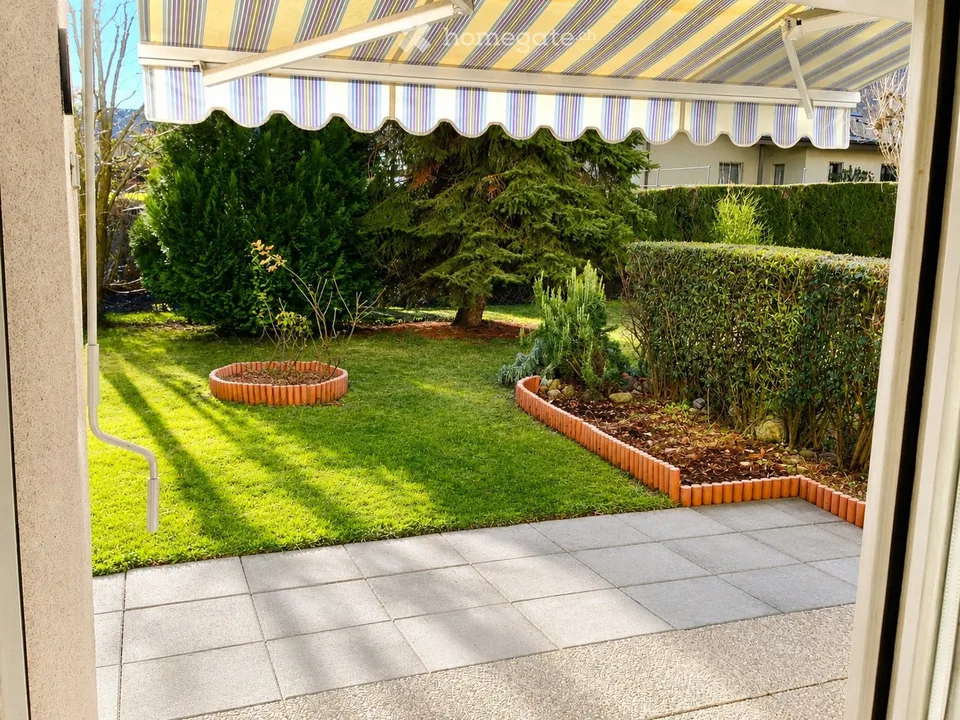 Attraktive 2.5-Zimmer-Gartenwohnung mit Bergsicht in Vouvry
