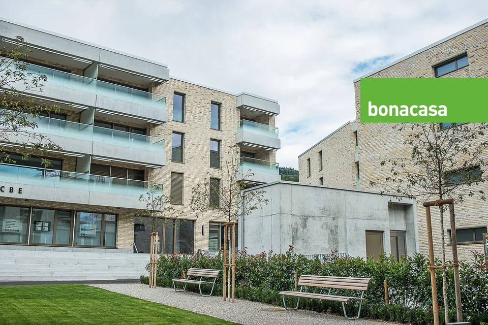 Moderne 2.5-Zimmerwohnung im 1.OG mit bonacasa-Standard
