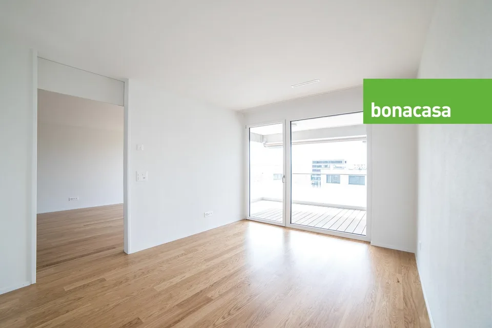 Modern 2.5-room apartment on the 1st floor with bonacasa standard