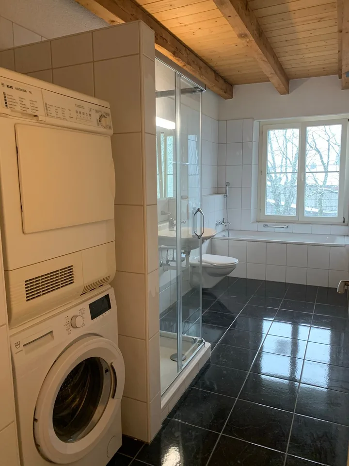 Delizioso appartamento di 3,5 locali nel centro del villaggio in affitto!