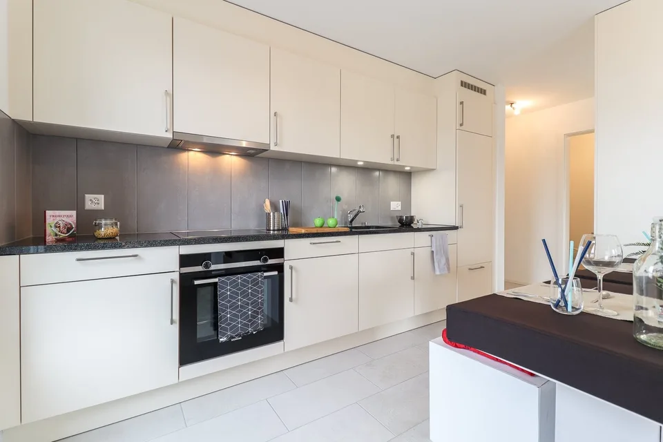 Magnifique appartement de 3.5 pièces au 1er étage au coeur de Giffers