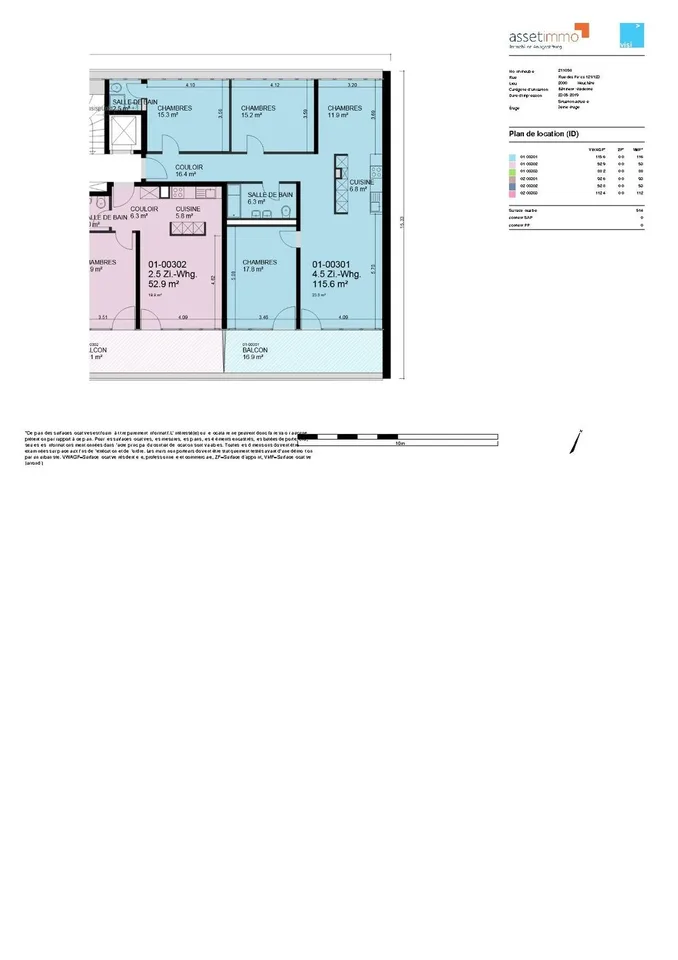 Appartamento di 4.5 locali al 5° piano nel centro città