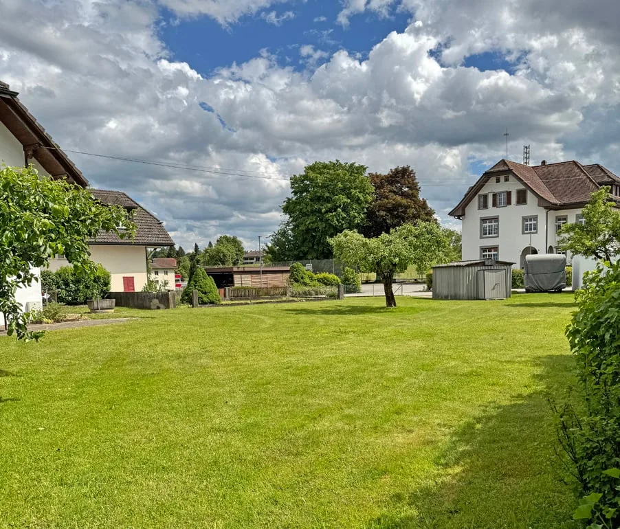 ...schönes Baugrundstück mit Potential für mehr...