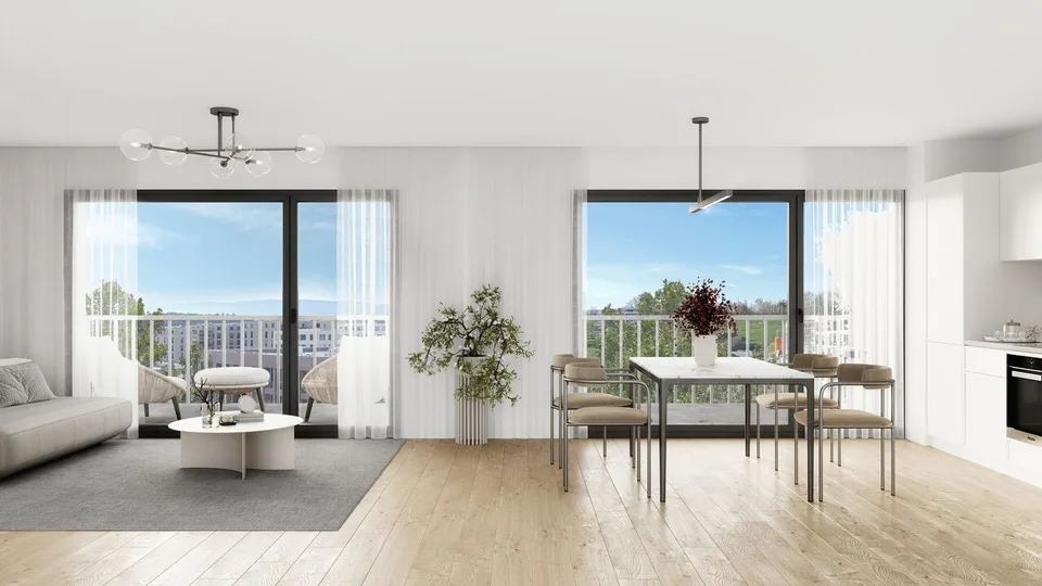 Idéal investisseur : Lot exclusif de 3 appartements neufs en PPE