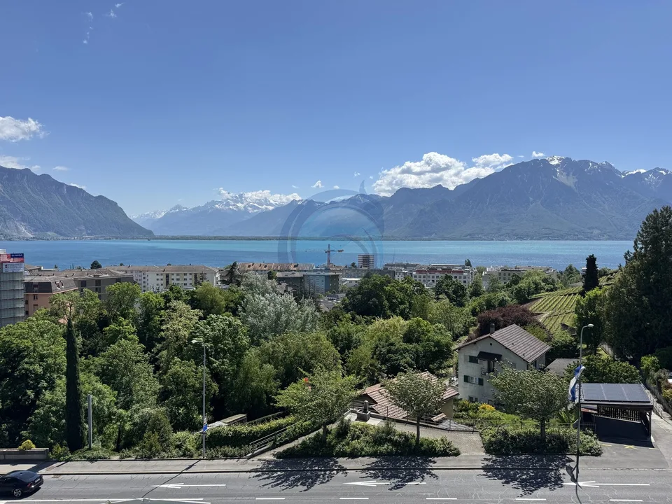 APPARTEMENT DE 2,5 PIÈCES EN ATTIQUE AVEC VUE PANORAMIQUE SUR LE LAC – photo 10 sur 12