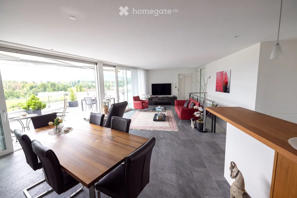 Maisonnette à mansarde avec vue unique à perte de vue