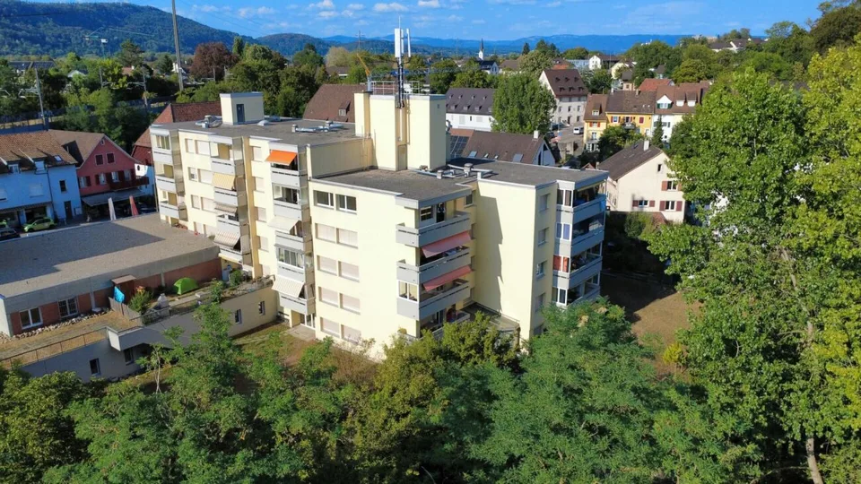 Living with a view, bright 3.5-room apartment in Augst