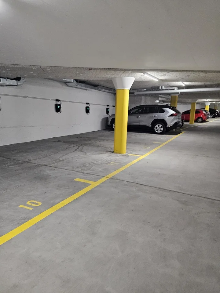 Parking space in underground garage for rent