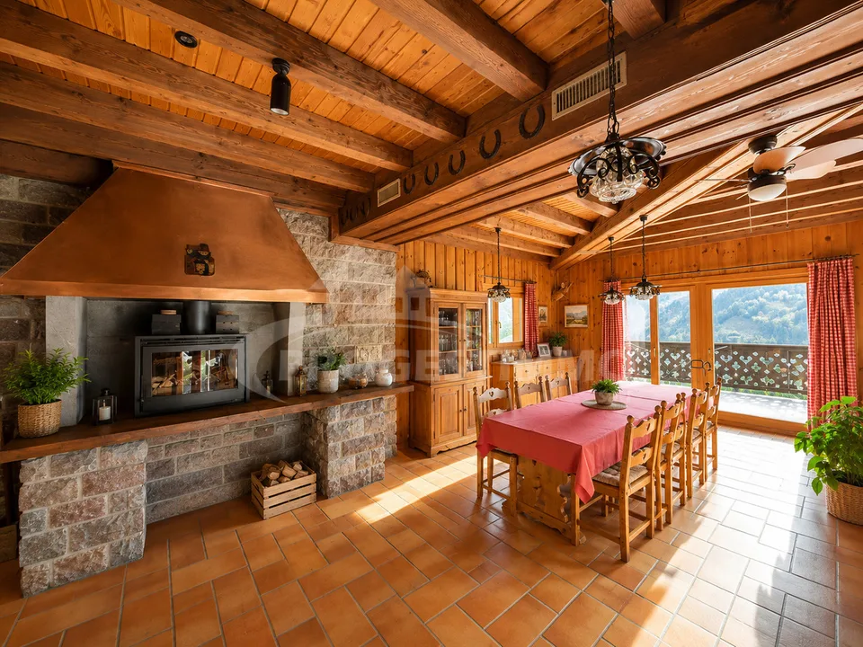 MAGNIFICENT CHALET WITH EXCEPTIONAL VOLUMES AND HIGH POTENTIAL