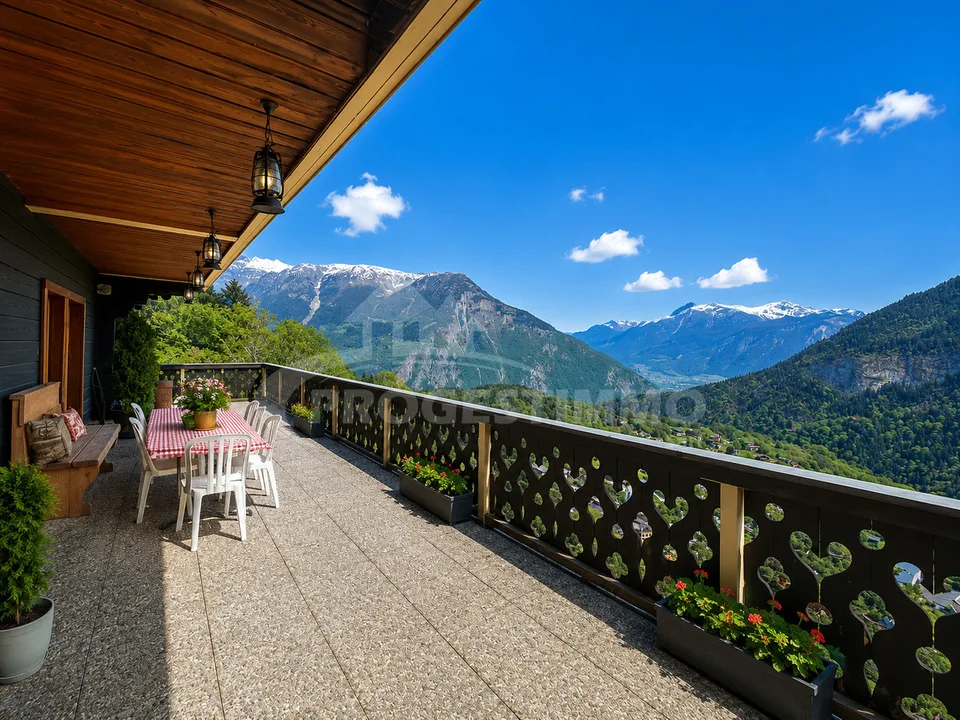 MAGNIFIQUE CHALET AUX VOLUMES EXCEPTIONNELS ET FORT POTENTIEL – photo 26 sur 26