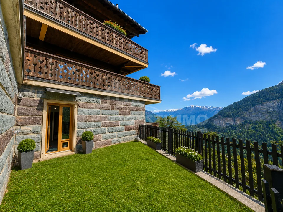 MAGNIFIQUE CHALET AUX VOLUMES EXCEPTIONNELS ET FORT POTENTIEL – photo 25 sur 26