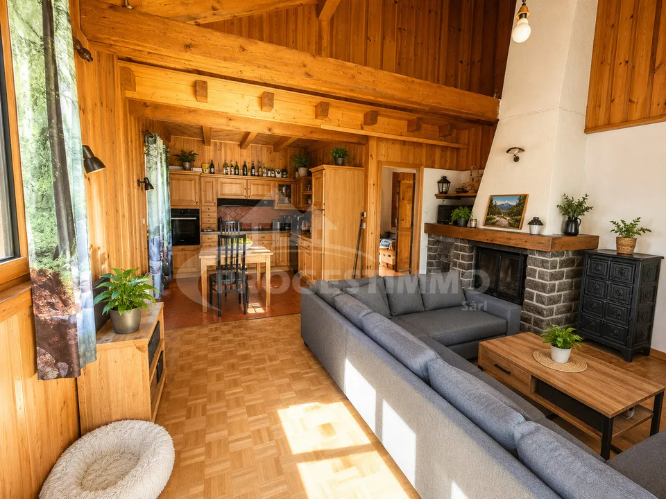 MAGNIFICENT CHALET WITH EXCEPTIONAL VOLUMES AND HIGH POTENTIAL