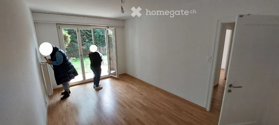 À remettre Appartement 2.5 pièces avec jardin privé à Meyrin