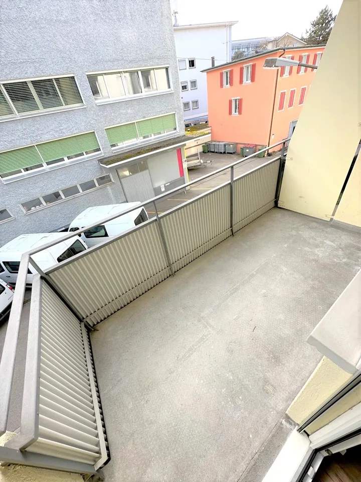Dans le quartier résidentiel populaire de Veltheim à proximité de la gare principale de Winterthur
