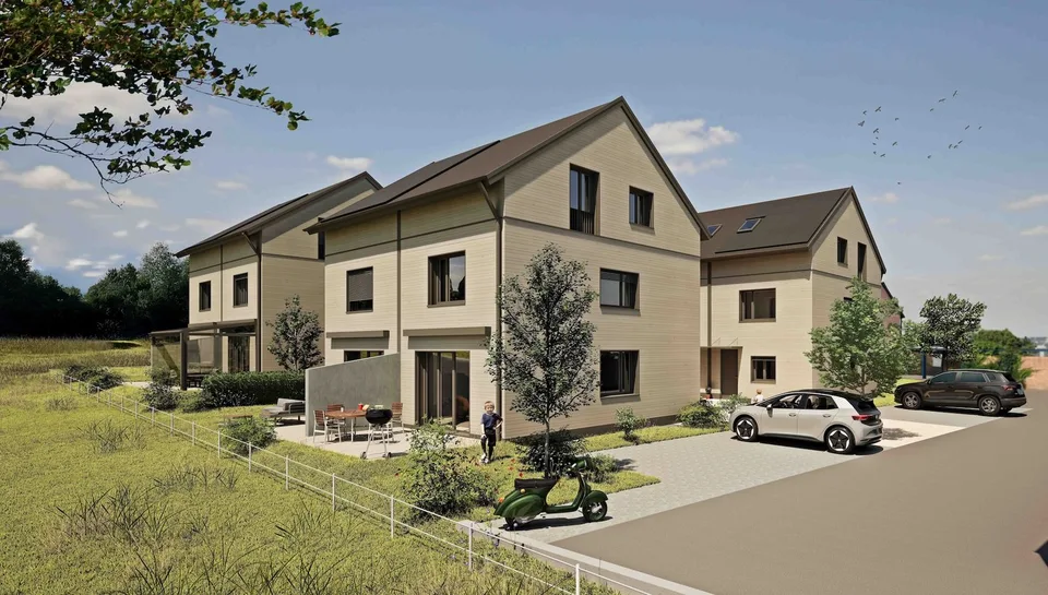 Single-family homes in timber construction - 15 minutes from Basel