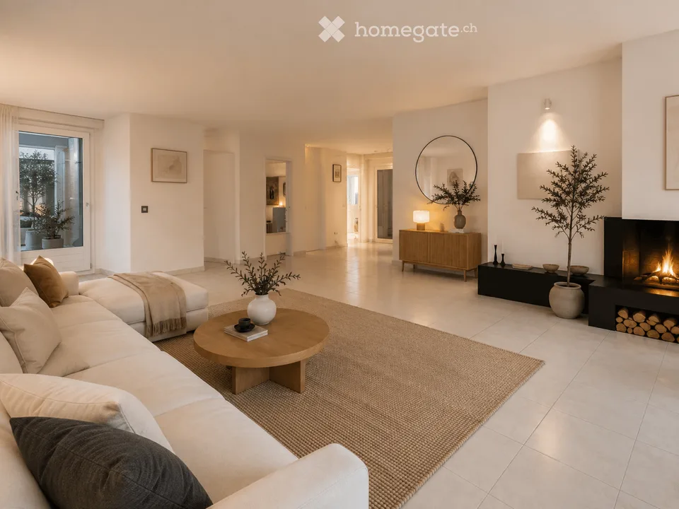 Charmant appartement attique 4.5 pièces avec vue panoramique à Feusisberg