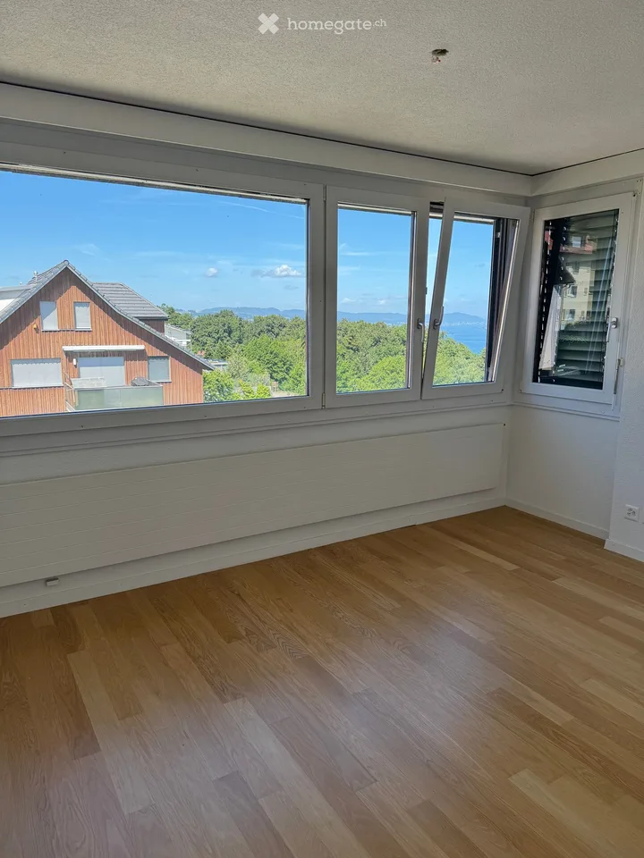 Charmant appartement attique 4.5 pièces avec vue panoramique à Feusisberg