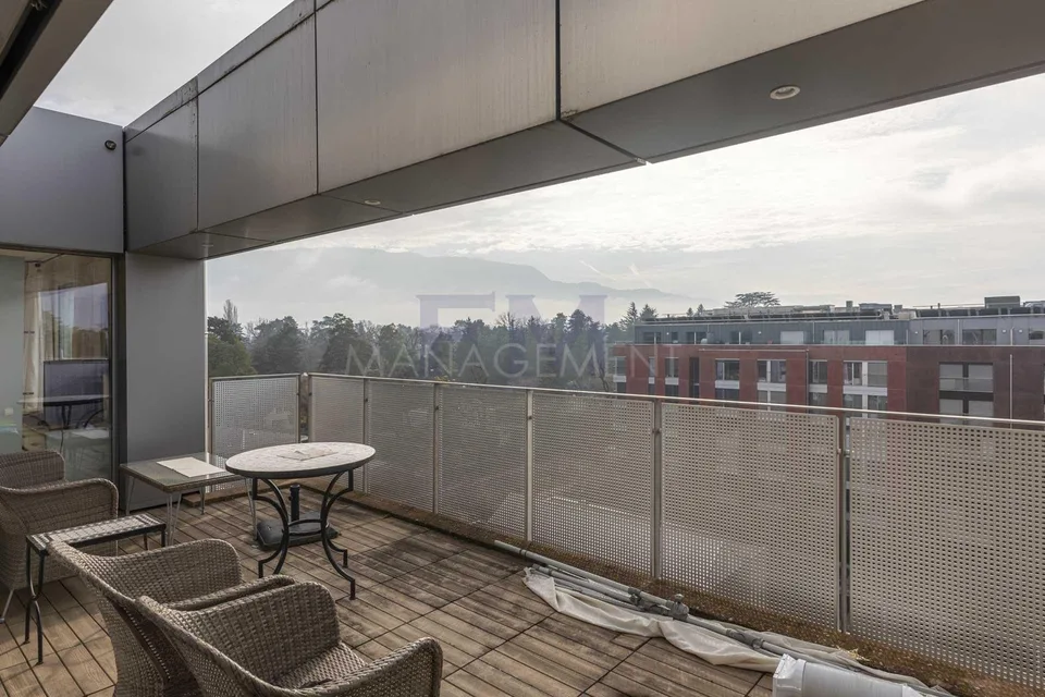 Florissant/Malagnou Chemin du Velours, 5 pezzi al 6° piano, circa 210m2 + terrazze e loggia – foto 8 di 13