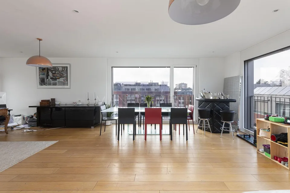 Florissant/Malagnou Chemin du Velours, 5 rooms on the 6th floor, approx. 210m2 + terraces and loggia