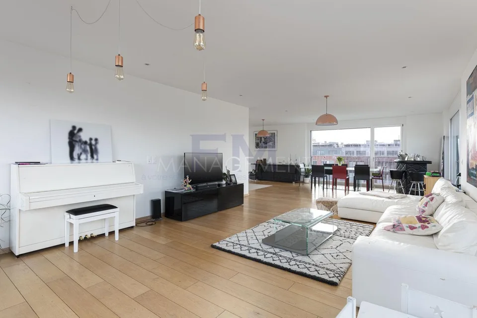 Florissant/Malagnou Chemin du Velours, 5 pièces au 6ème étage, env 210m2 + terrasses et loggia