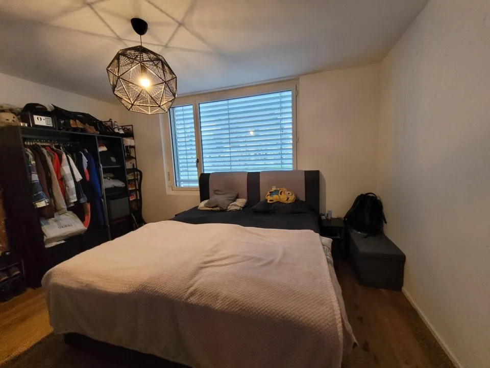 Cozy 2.5-room apartment with loggia on the ground floor