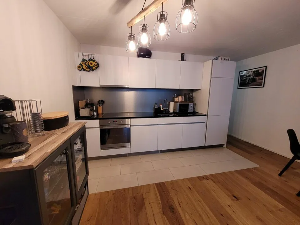 Cozy 2.5-room apartment with loggia on the ground floor
