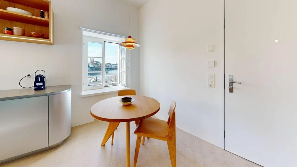 Living Directly on the Rhine in the St. Alban-Tal