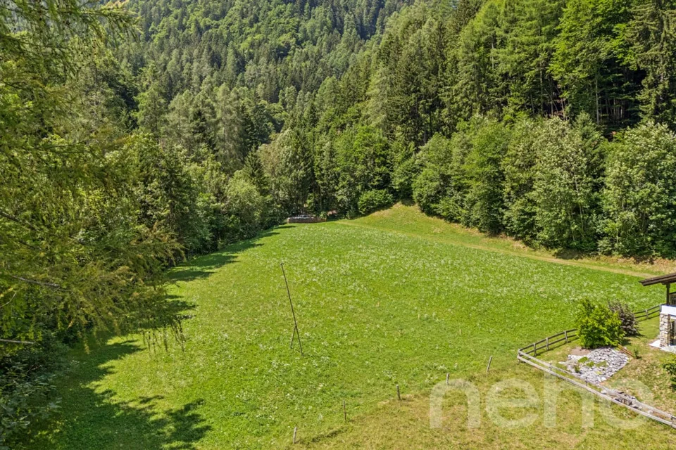 Grosszügiges Bauland mit Projektstudie an naturnaher Lage in Vättis
