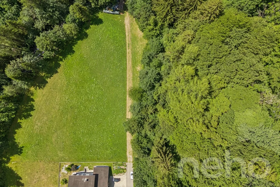Grosszügiges Bauland mit Projektstudie an naturnaher Lage in Vättis