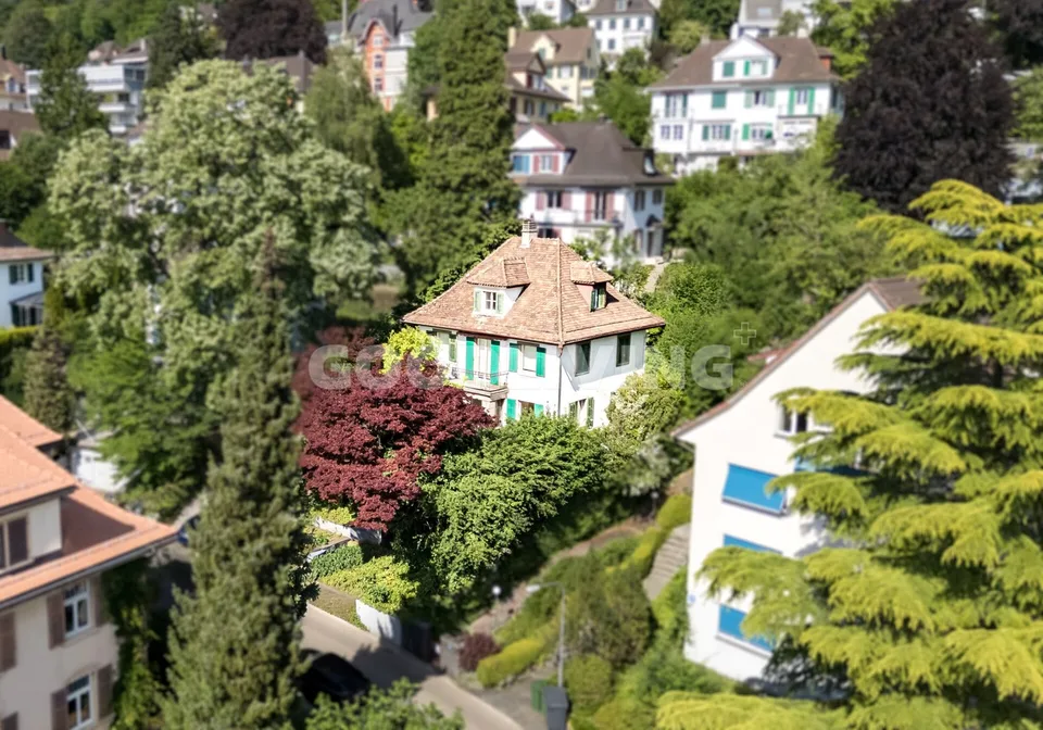 Charming property on Zürichberg with potential
