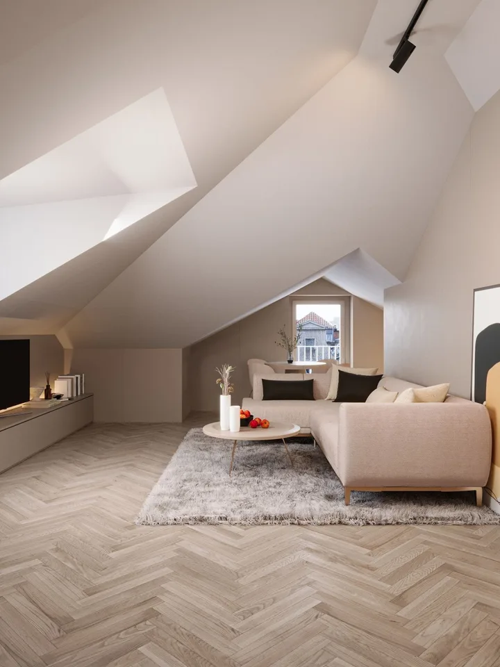 Appartement d'attique 2 pièces élégant à Zurich avec aménagements de haute qualité